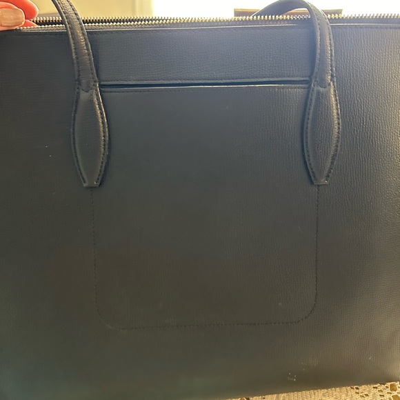 Black Kate Spade tote 12 x 16 - Picture 4 of 7
